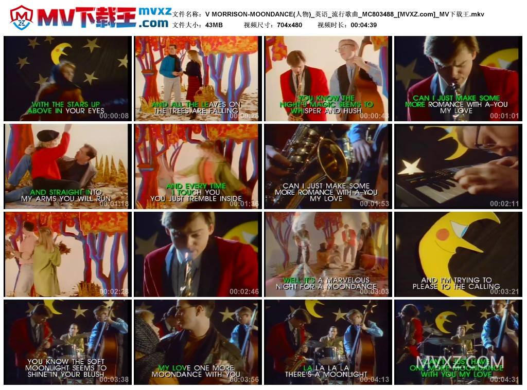 V MORRISON-MOONDANCE(人物)_英语_流行歌曲_MC803488